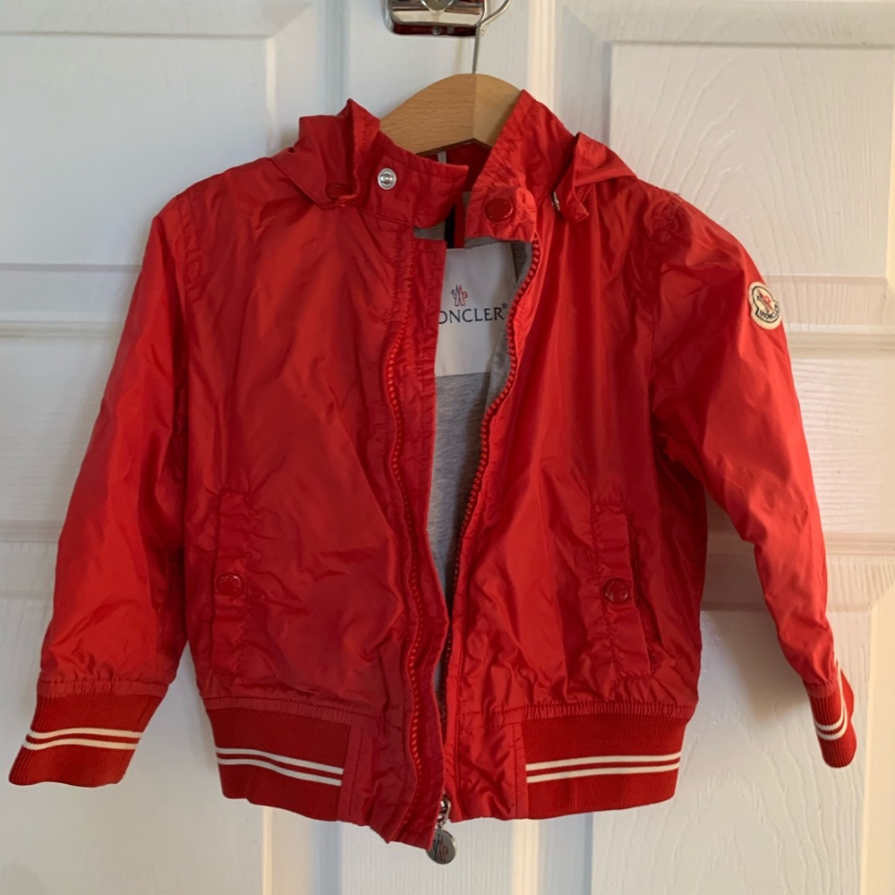 Moncler Hooded Rain Jacket